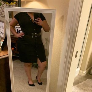 Banana Republic Black Dress L